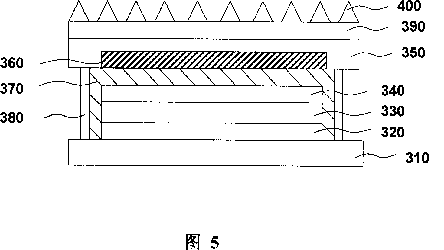 An organic luminescence part