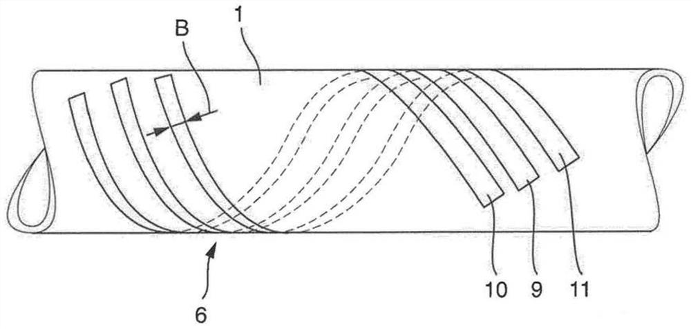 Tdr measuring apparatus for determining the dielectric constant