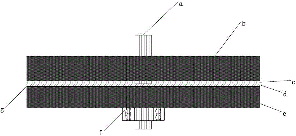 Printed alternating-current motor