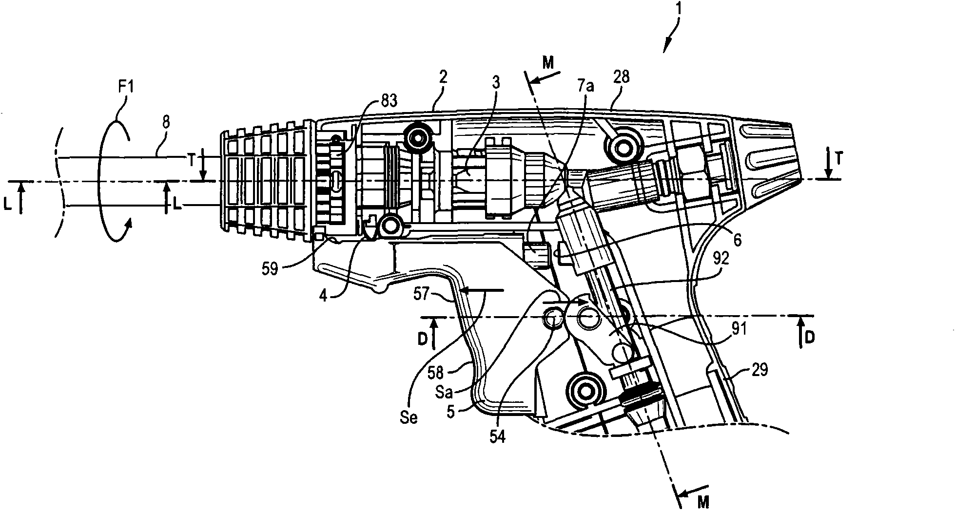 Handtool with incorporated burner