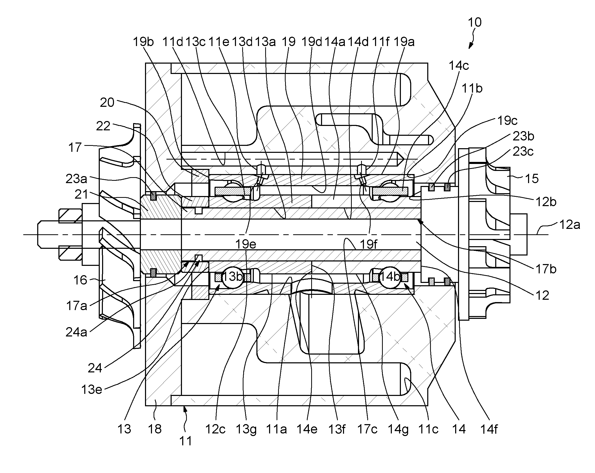 Turbocharger, notably for a combustion engine