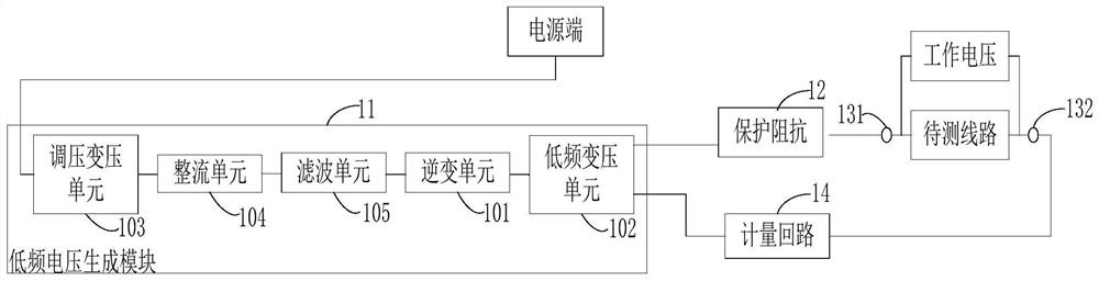 Under-voltage coil detection device and power distribution cabinet detection system