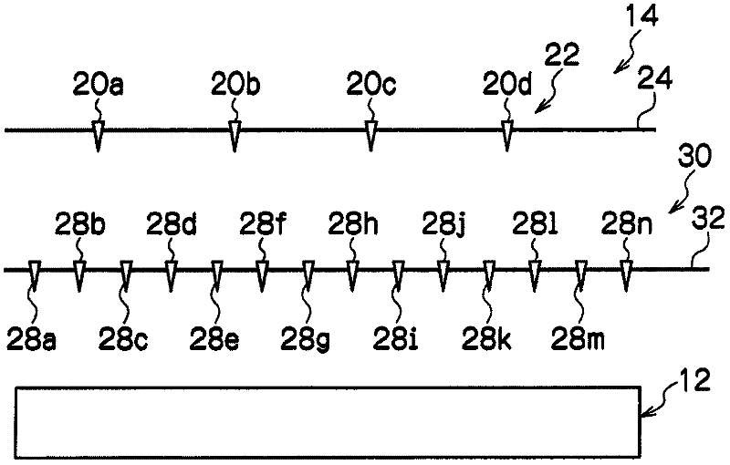 Glass substrate grinding method and grinding device