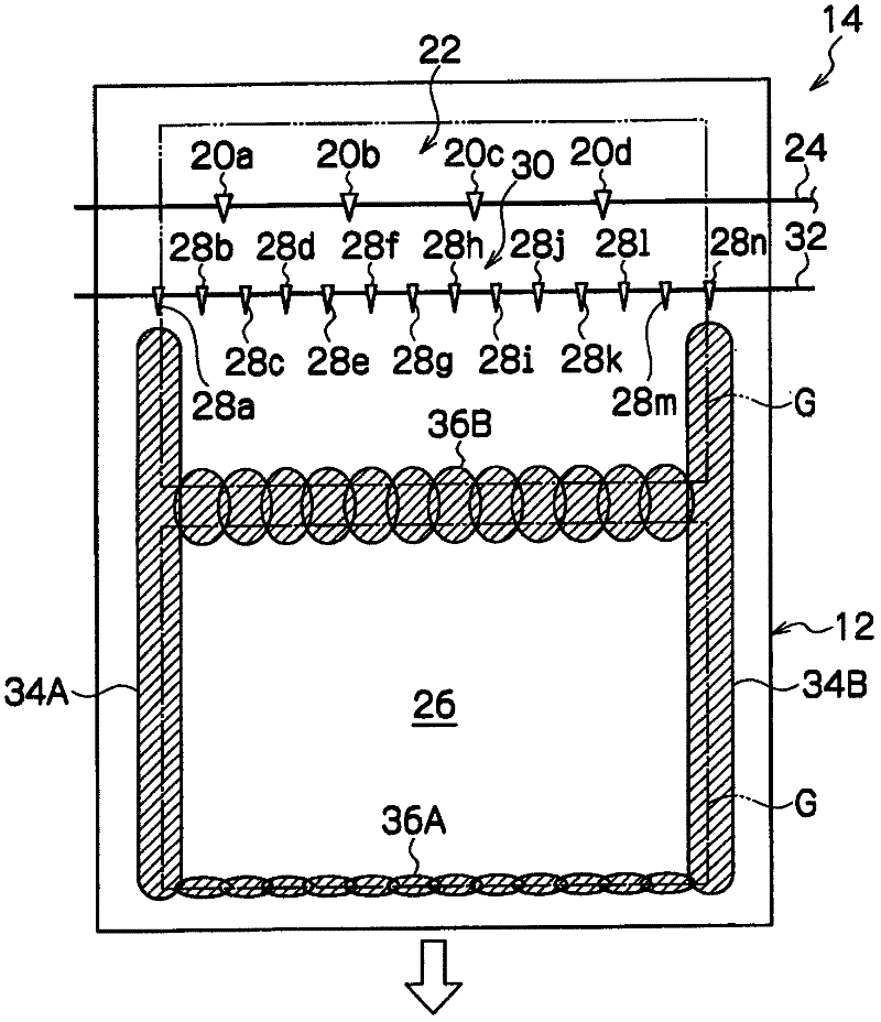 Glass substrate grinding method and grinding device