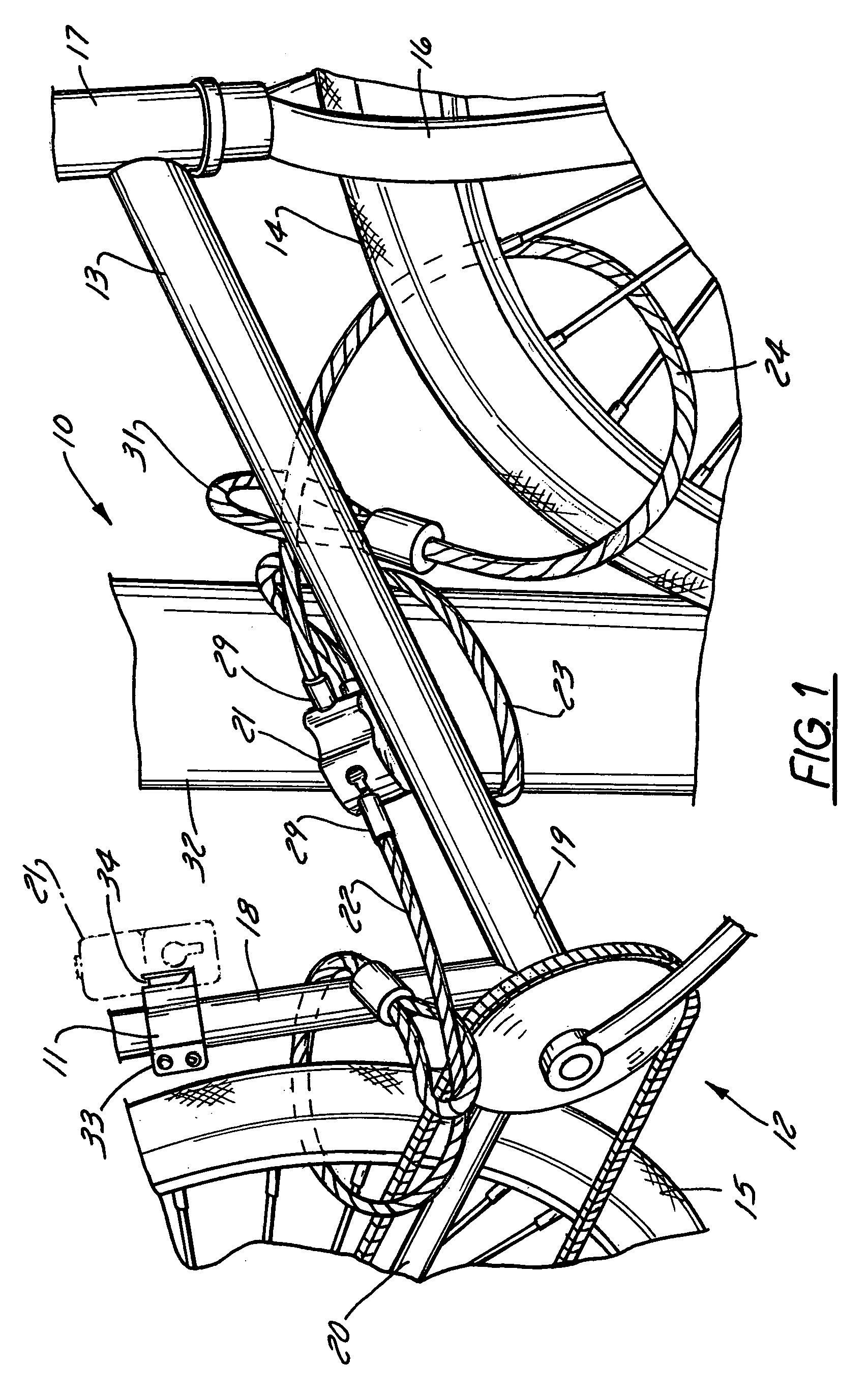 Bicycle lock with multiple cable loops