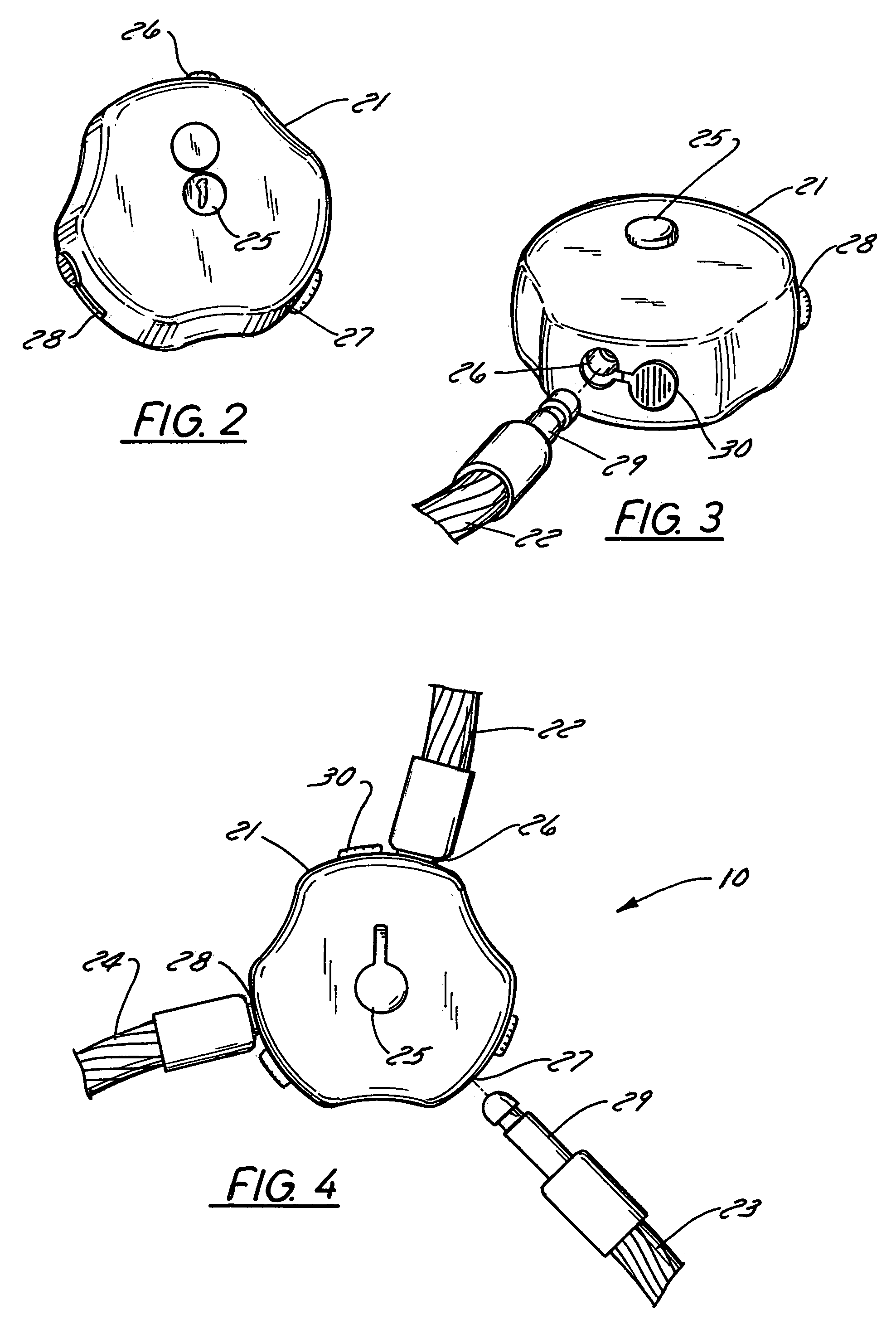 Bicycle lock with multiple cable loops