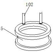 Single-port laparoscope fixing device for pneumoperitoneum-free operation