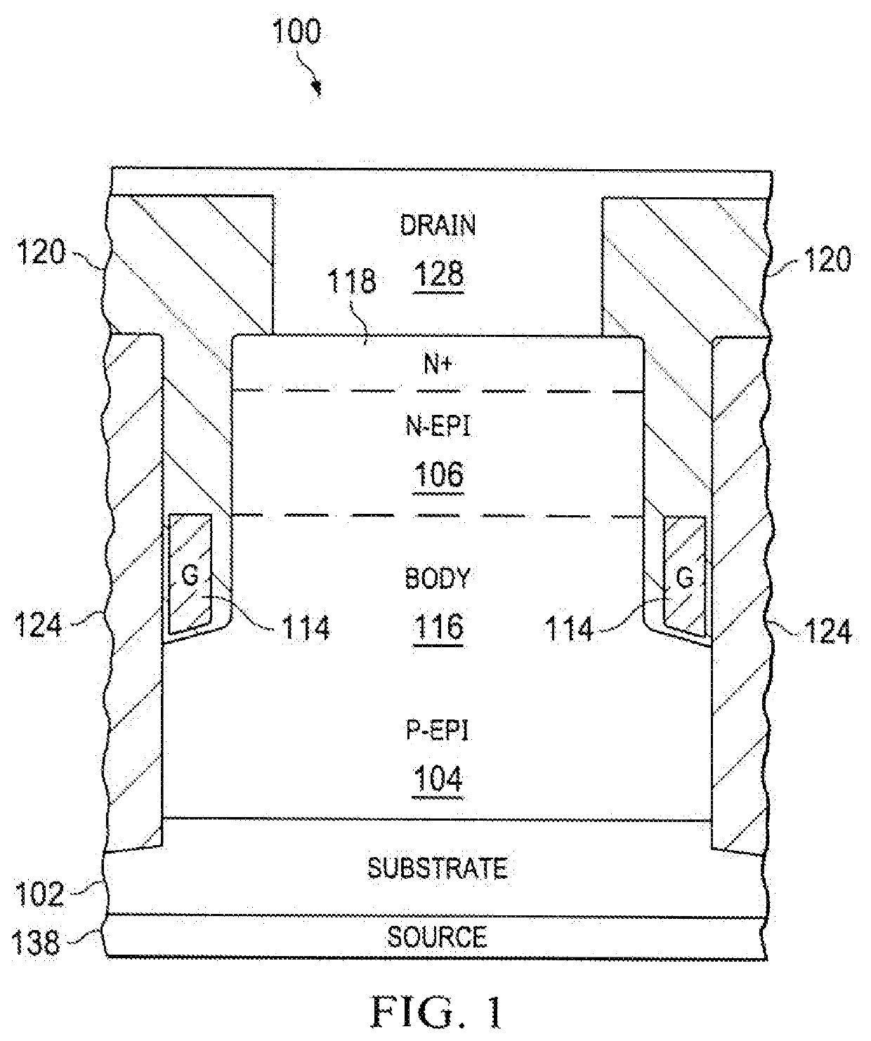 Source-down transistor with vertical field plate