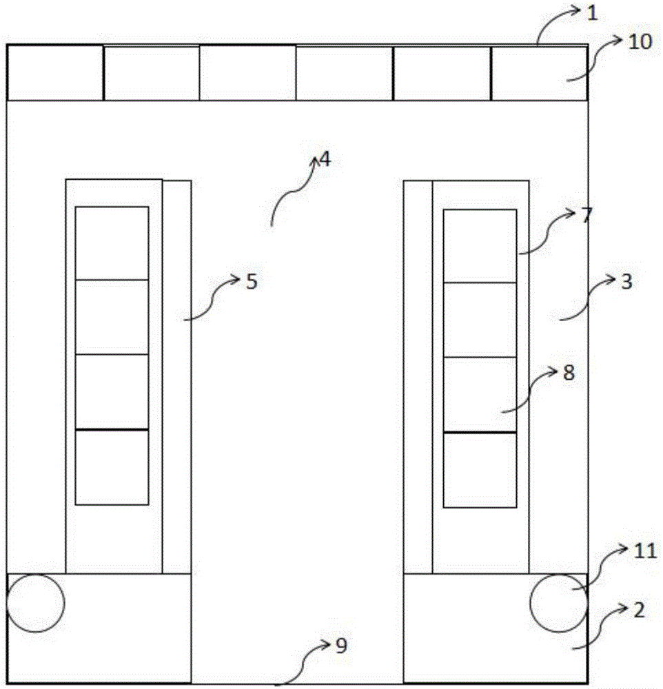 Ultra-clean chamber with backflow fan