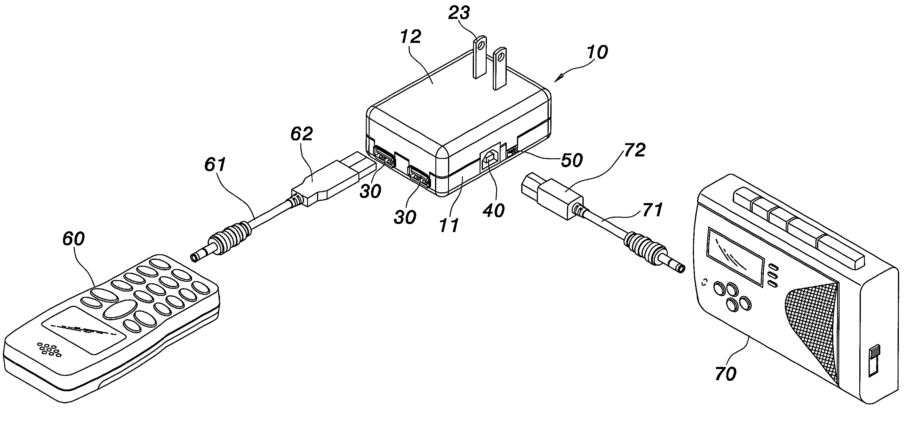 Universal serial bus voltage transformer