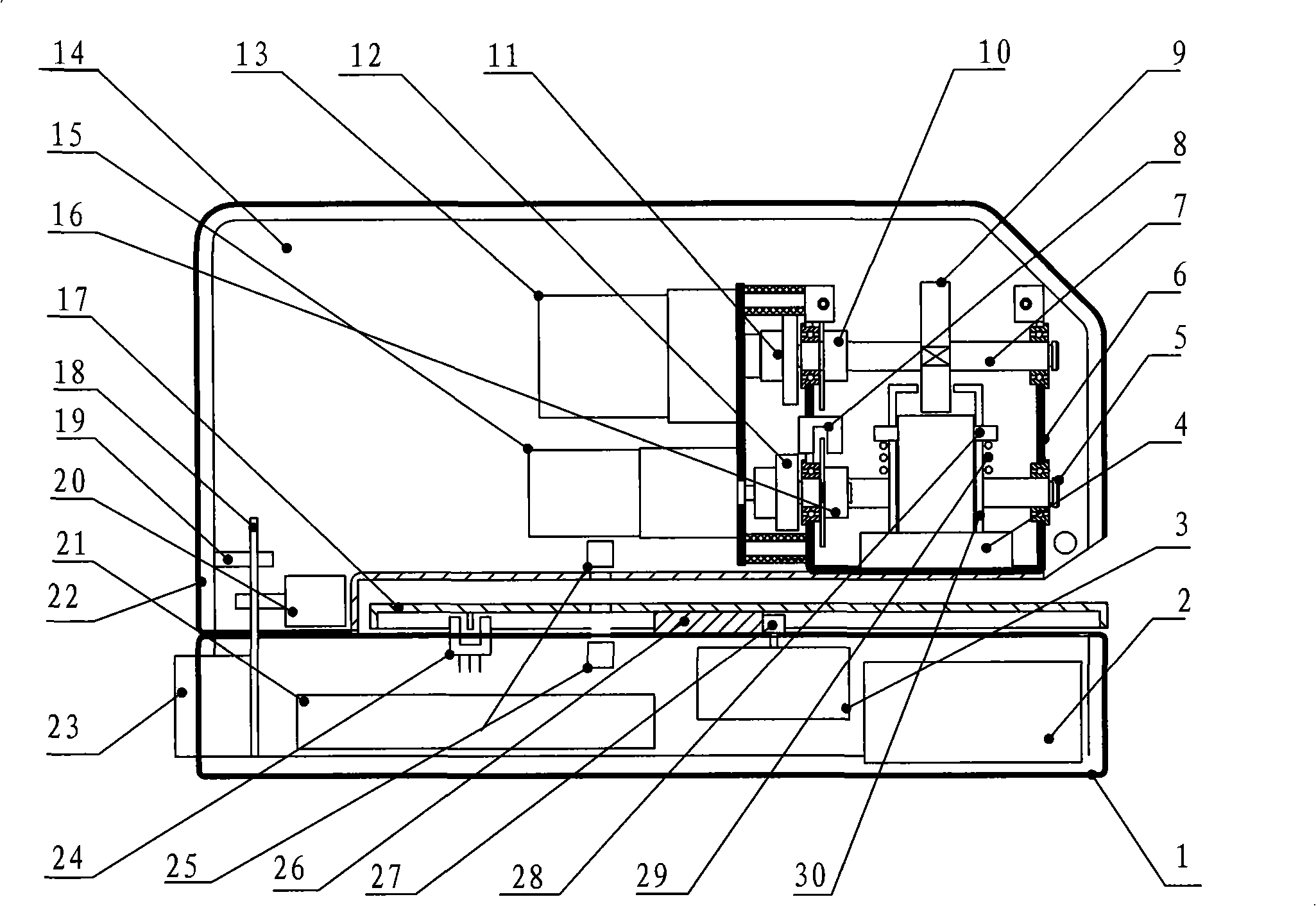 Controlled stamper machine