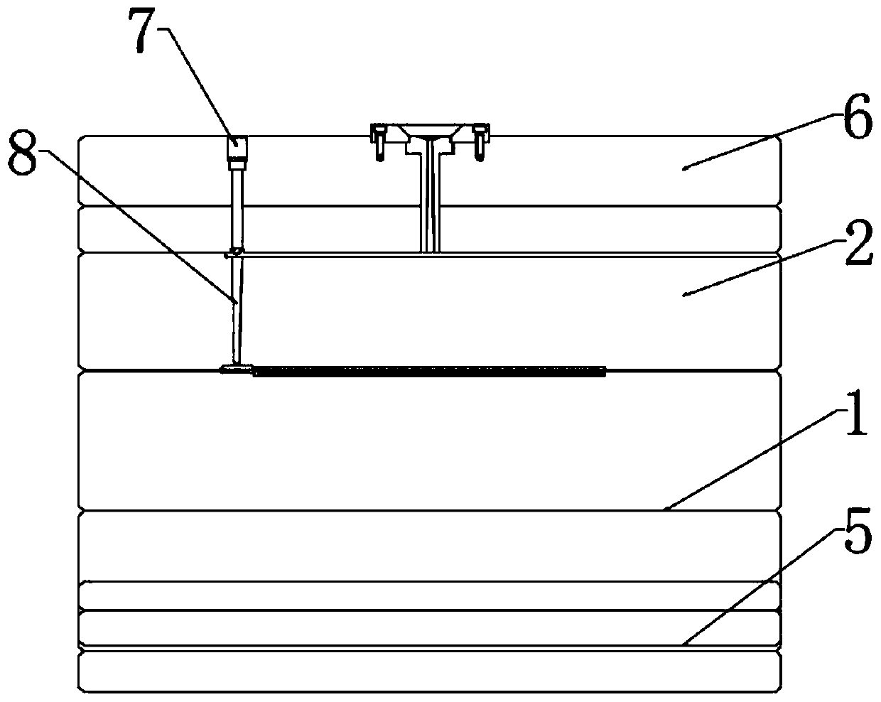 Preparation method of resin substituting home decoration material