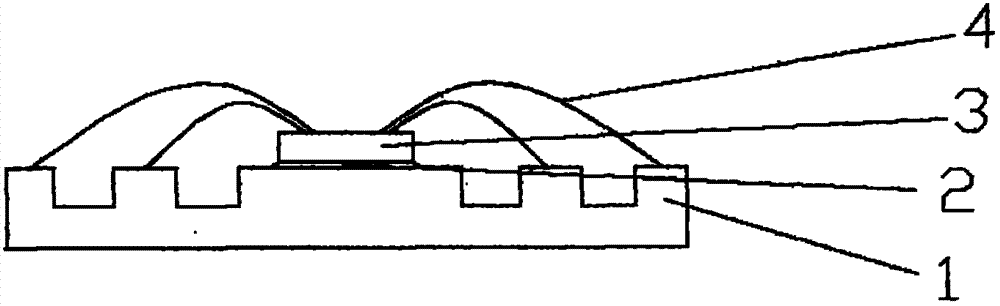 Technology for producing AAQFN framework product quad flat package on basis of sand blasting