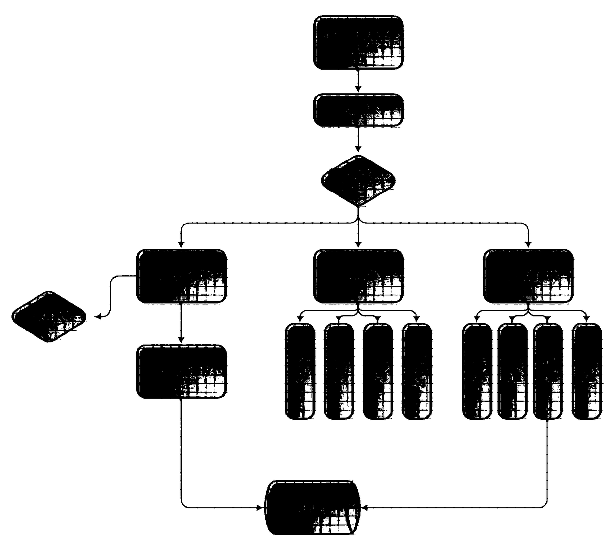 Chinese medicine auricular point acupuncture pen and electrocochleogram information collection management system