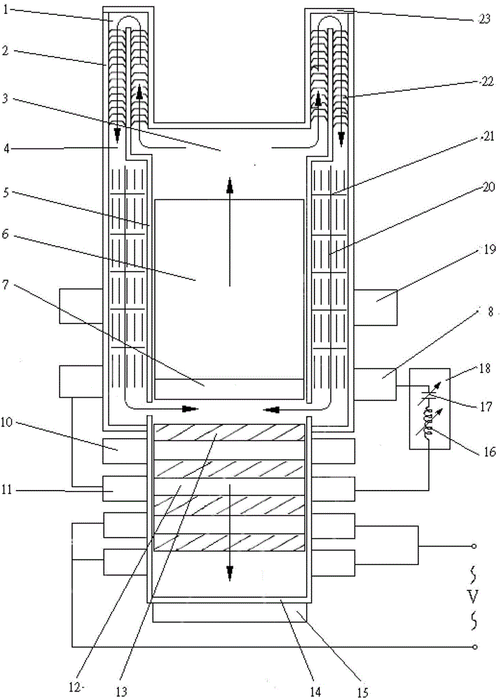 Solar thermal power generation method and solar thermal power generator