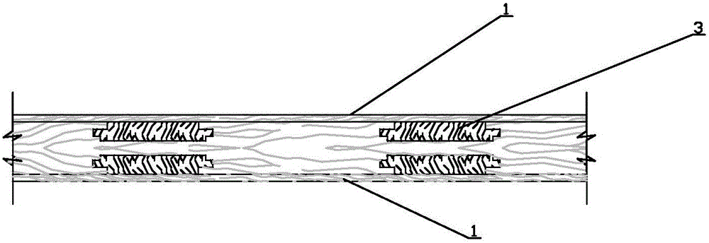 Anti-deformation solid wood composite board and processing method thereof