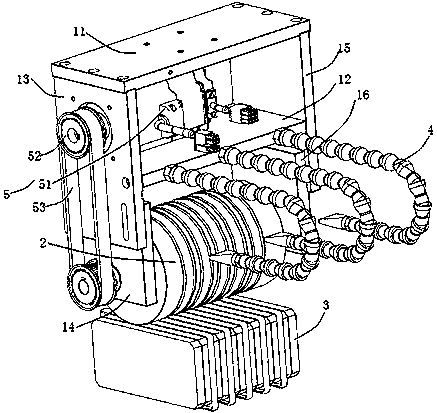 Novel grinding part and automatic grinding device