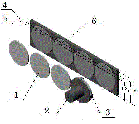 Method for chemically and mechanically polishing sapphire substrate slices in immersed mode