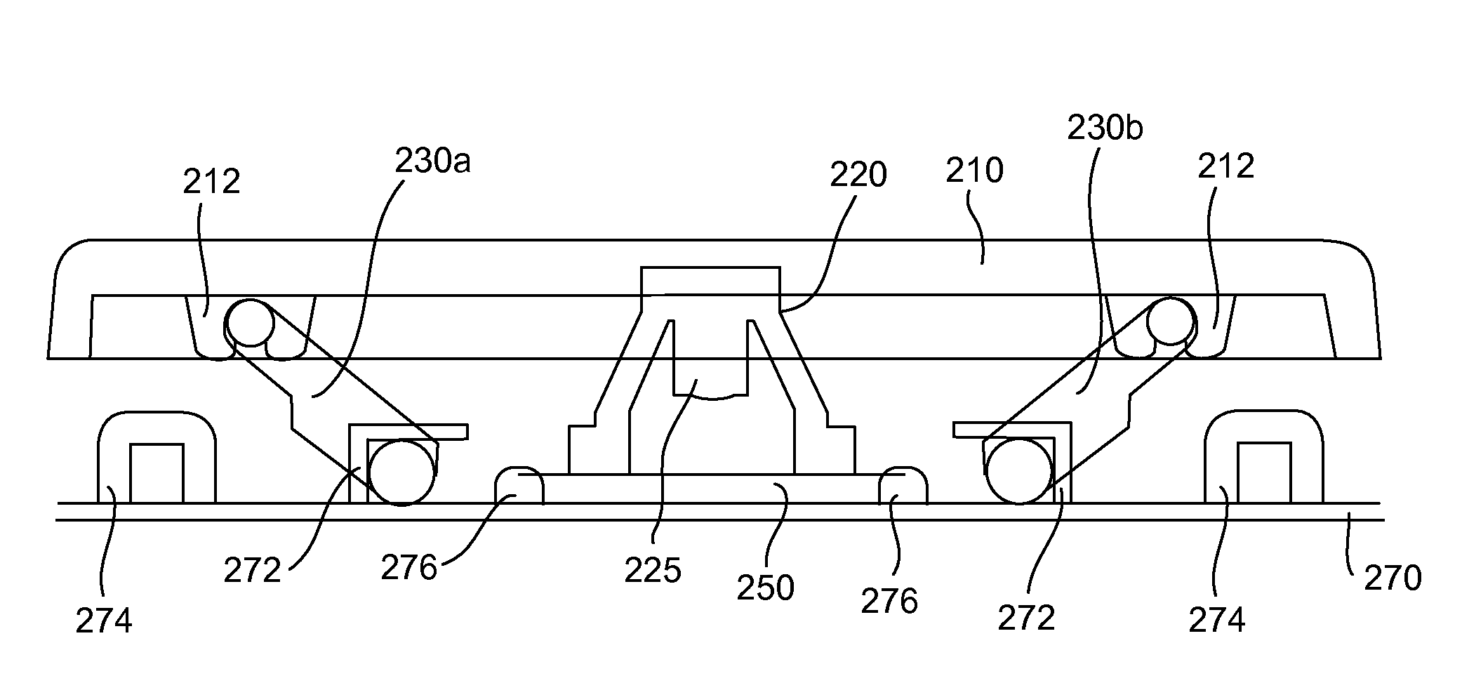 Narrow key switch