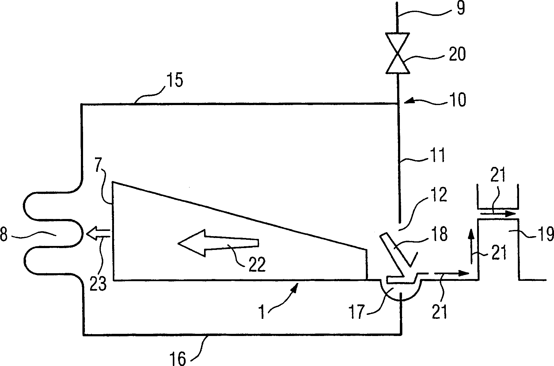 Method for cooling turbomachine and turbomachine for applicating the same method