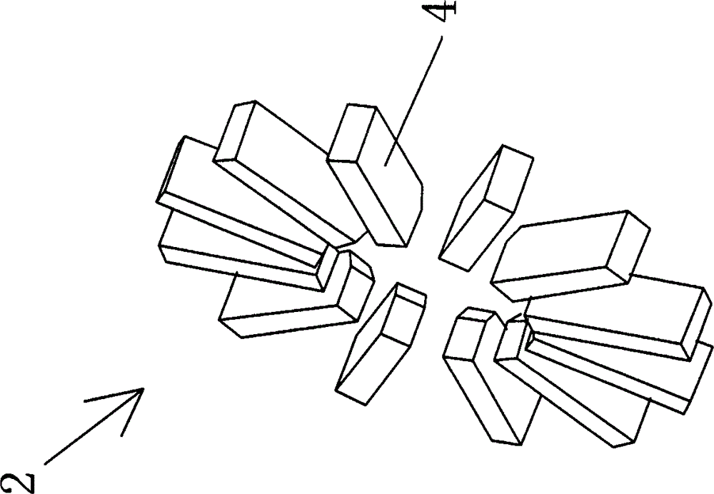 Motor frame and disc type motor adopting same