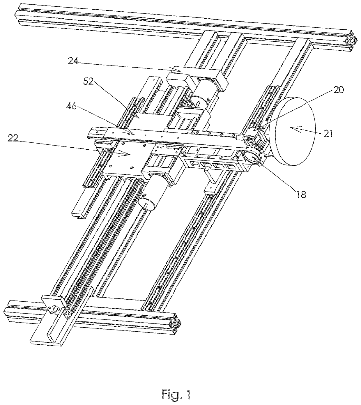 Evolute tester for optical surfaces