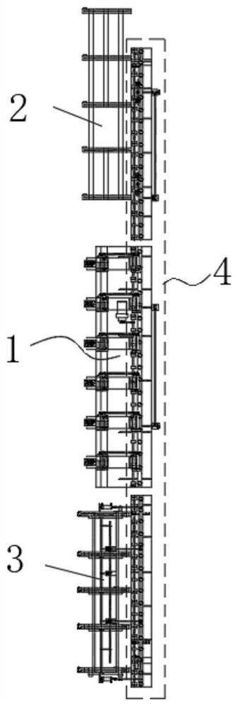 Round anchor plate production line and production process