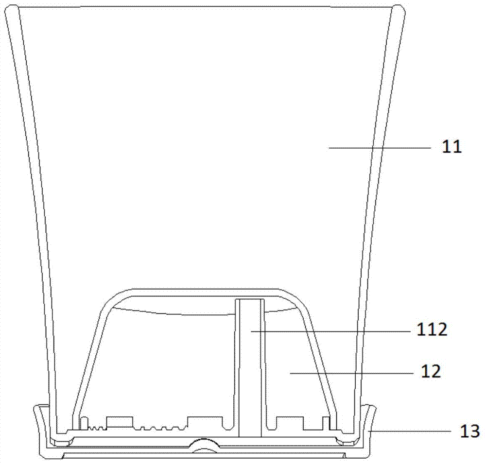 Water collecting type subsurface irrigation planting container