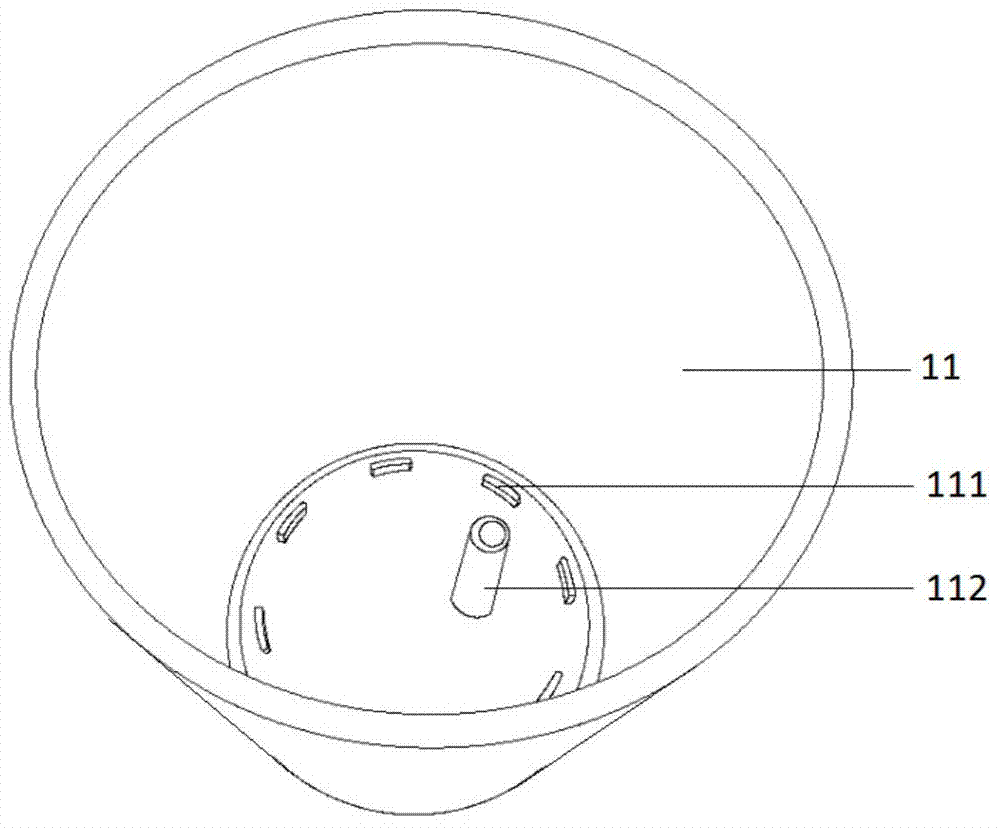 Water collecting type subsurface irrigation planting container