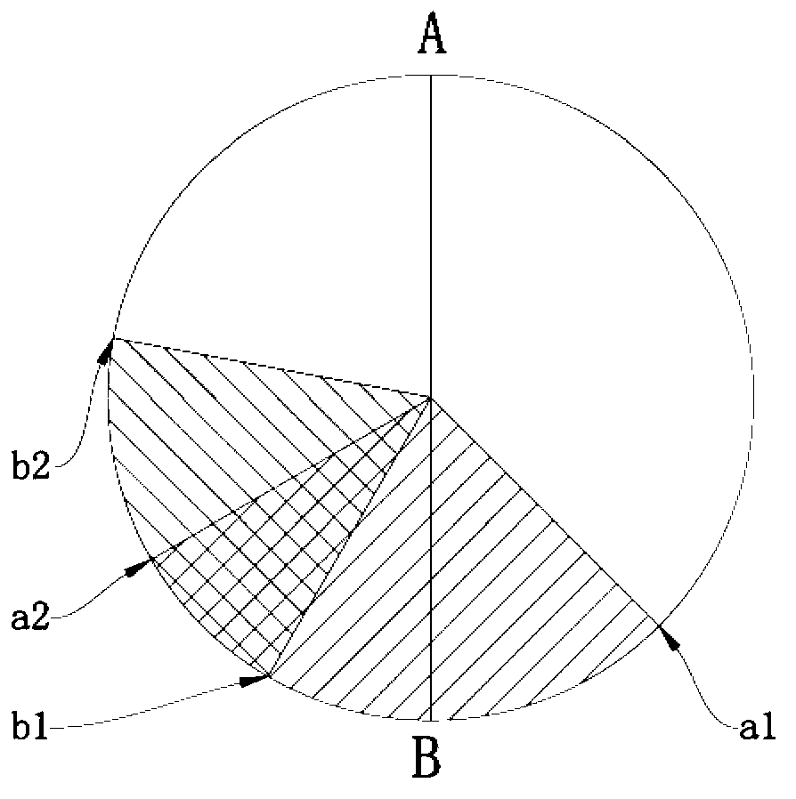 High-supercharged two-stroke direct injection engine and ventilation method thereof