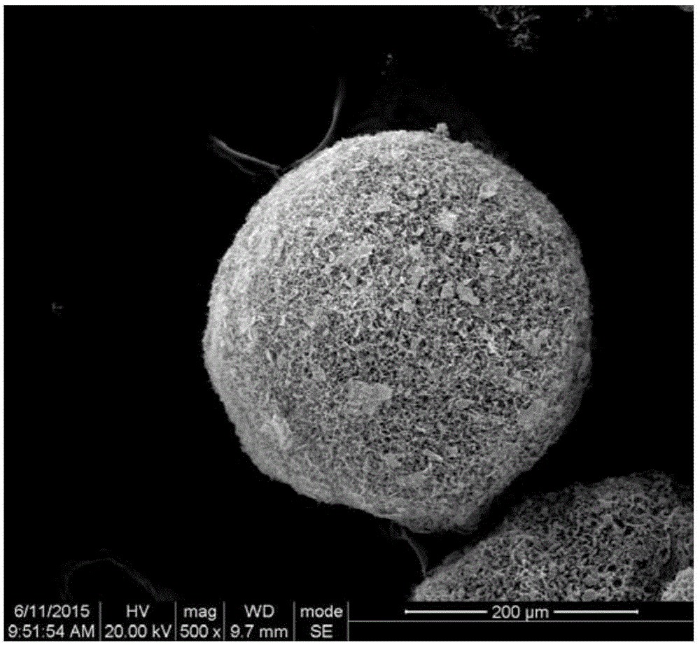 Graphene aerogel microspheres and preparation method and application thereof