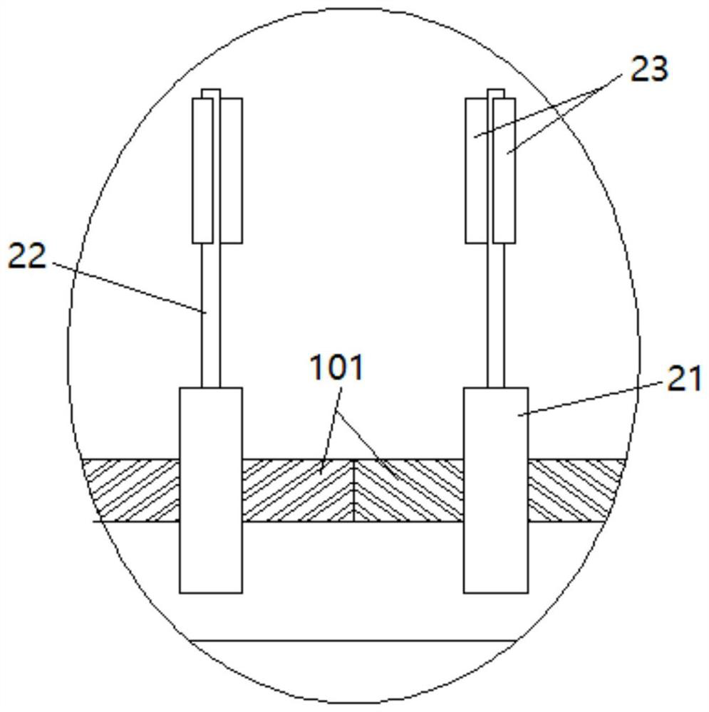 Grinding device for side wall and end face of bearing ring