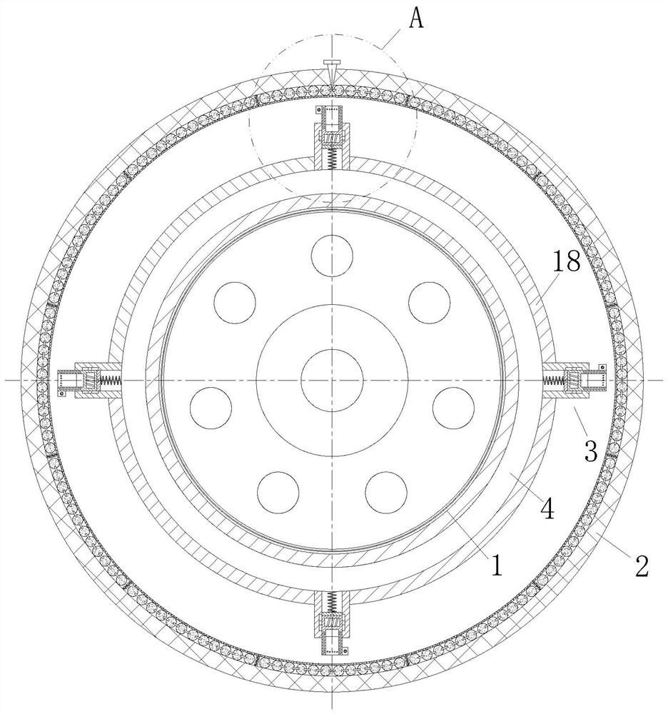 Preparation and process of a self-repairing safety tire