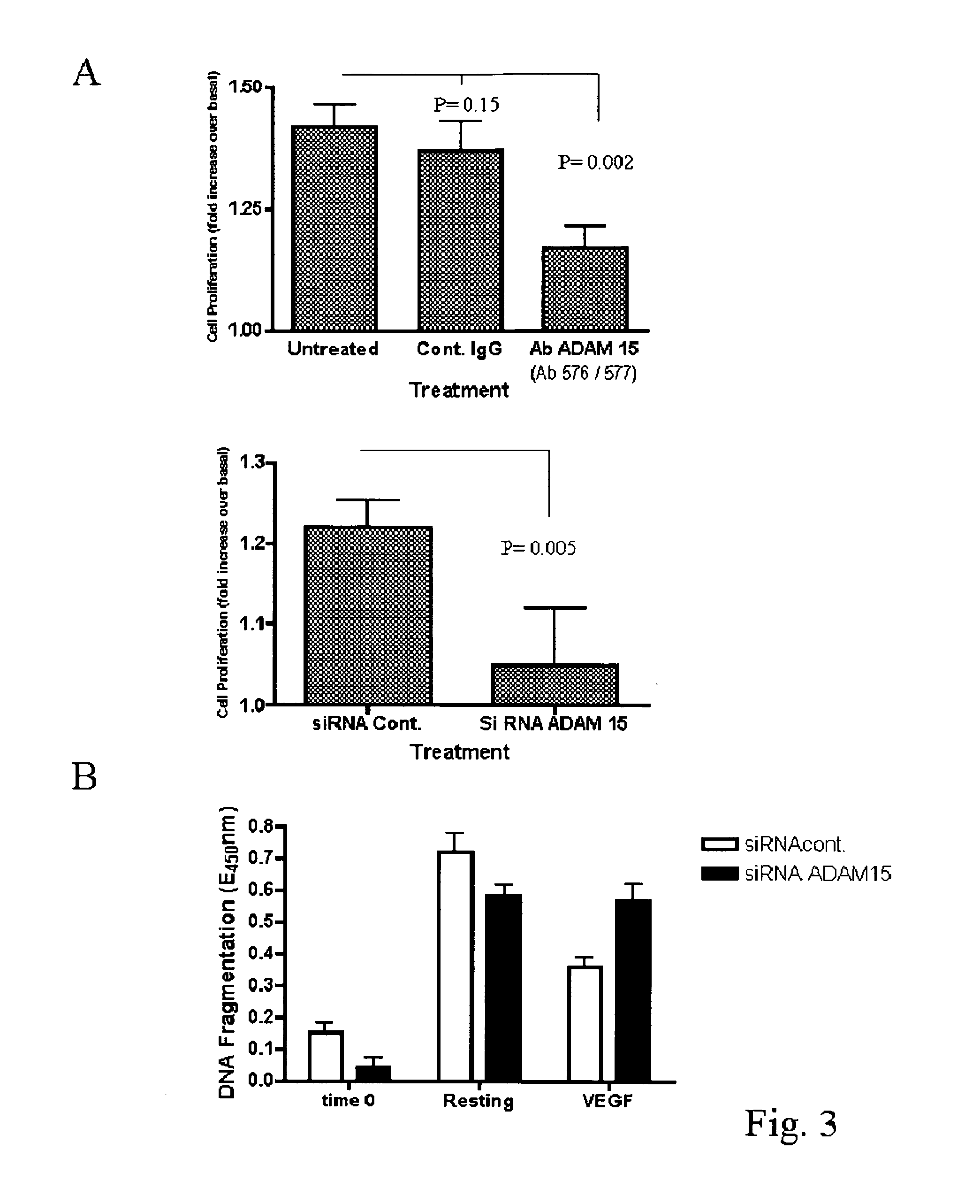 Adam-15 antibodies and immunogenic peptides