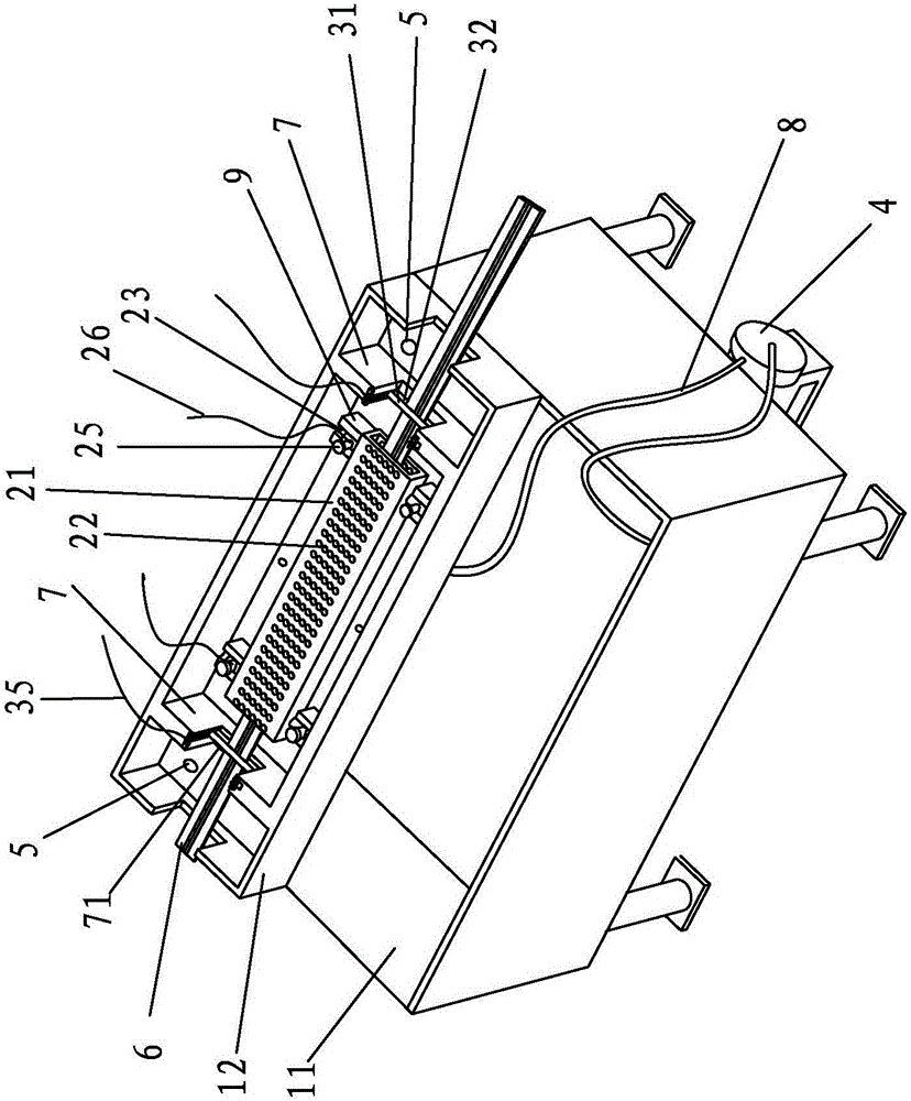 Improved zinc alloy zipper electroplating device