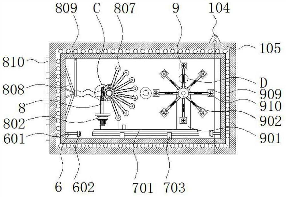 An integrated device for inverter power supply testing using an AC load module