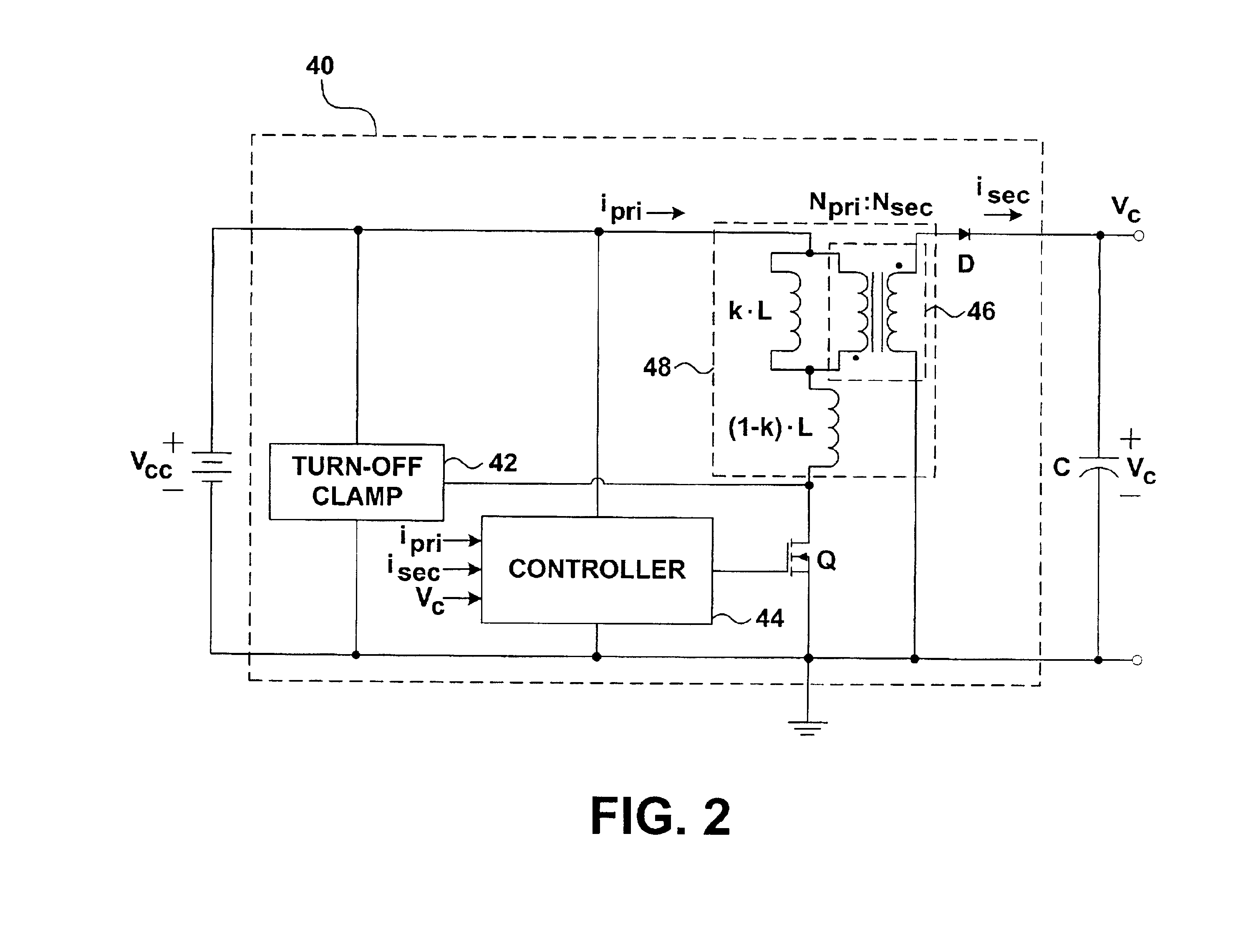 Average current mode controlled energy storage in a defibrillator