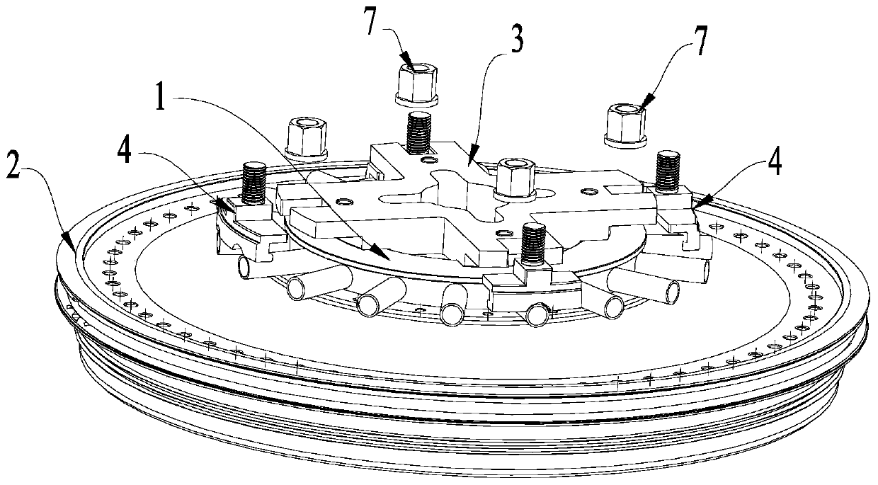 Disassembly tooling and method for vortex reducer assembly