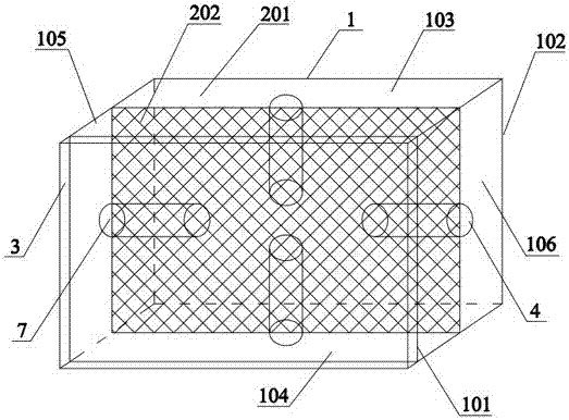 Splicing-type wall body structure with fireproof and purifying functions and preparation method