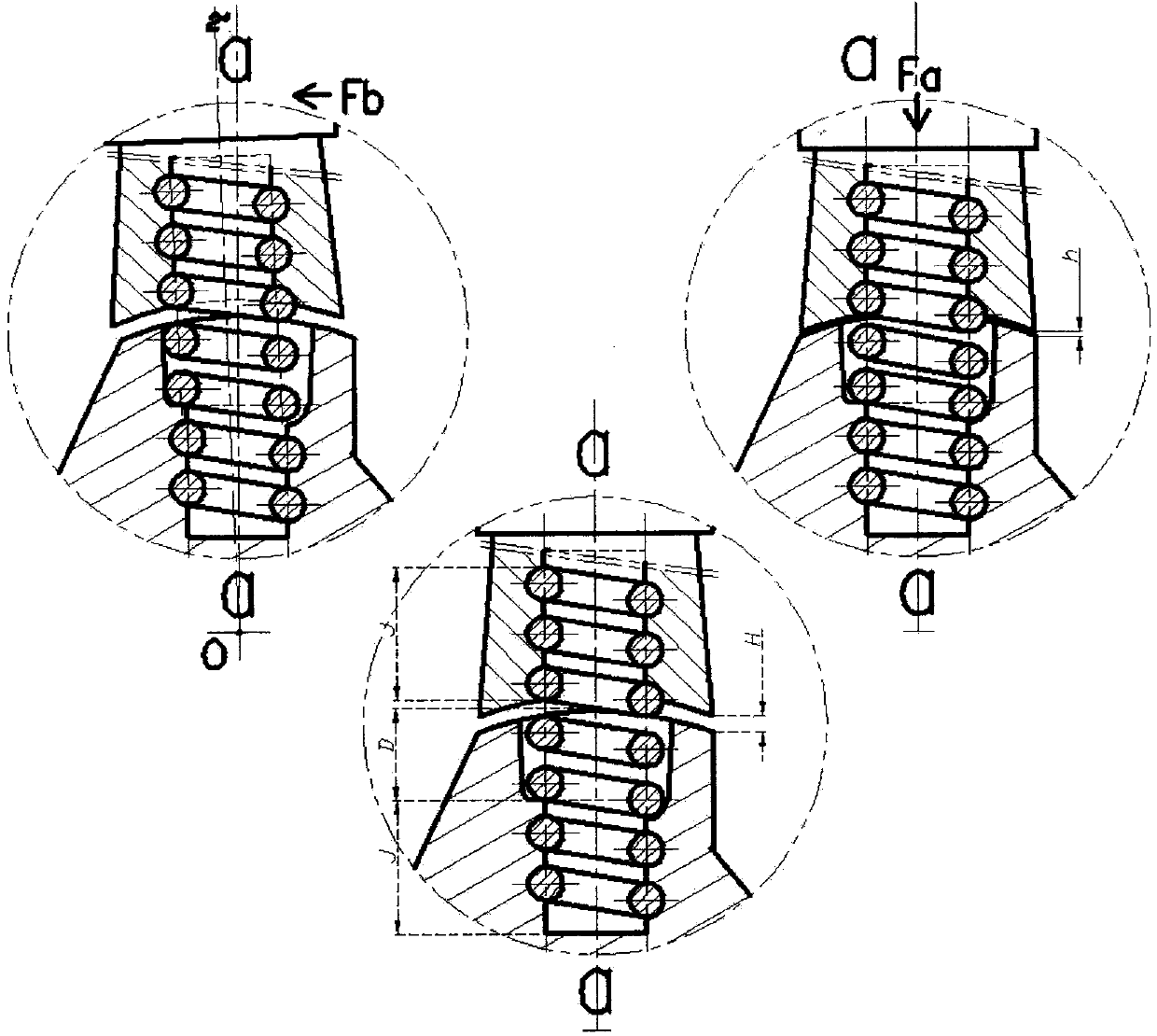 Artificial hip joint with micro-dynamic function