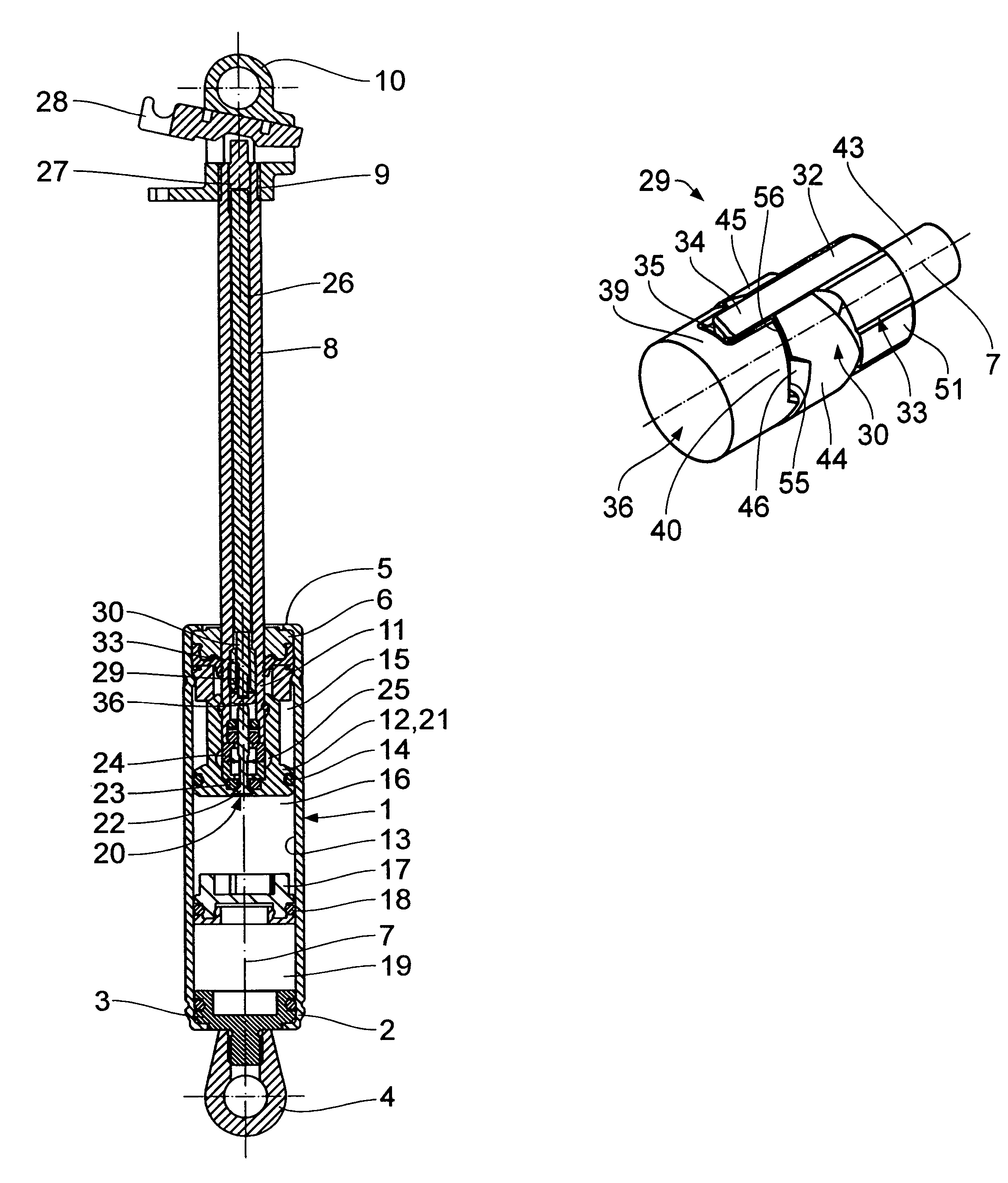 Adjustable-length compression spring