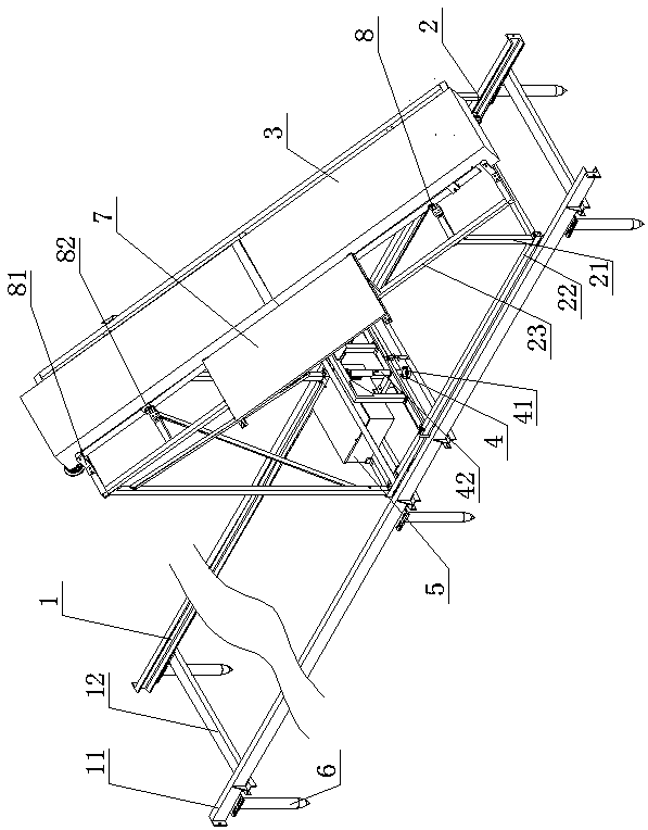 Ferrying device for cleaning robot and cleaning robot system