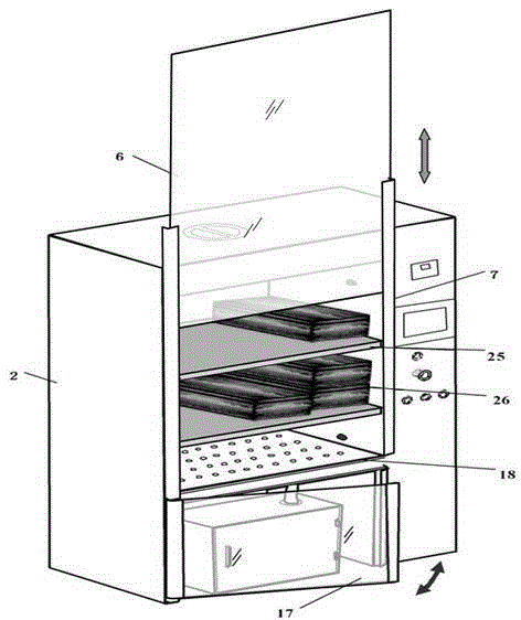 Intelligent cigar cabinet