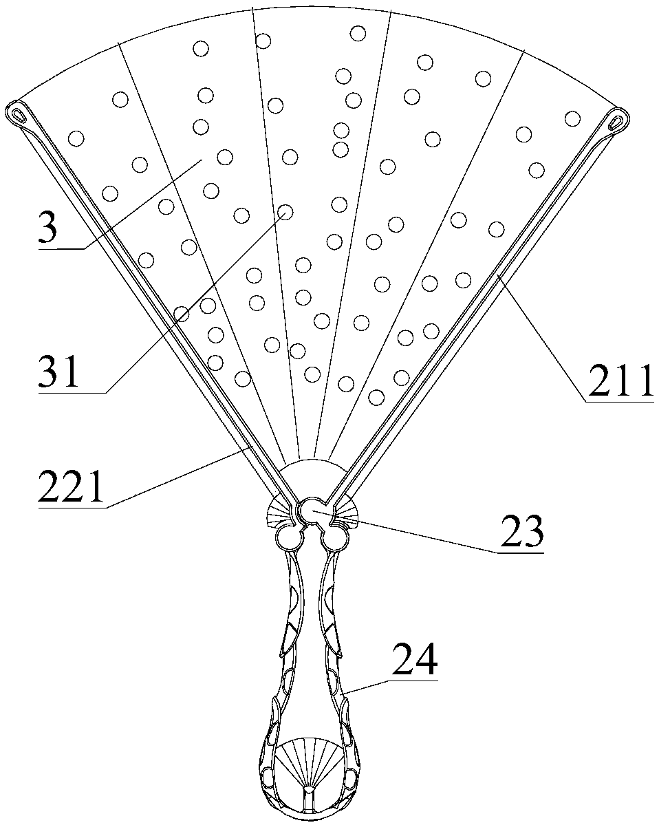 Bubble blowing device