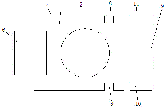 Vehicle-mounted flowerpot