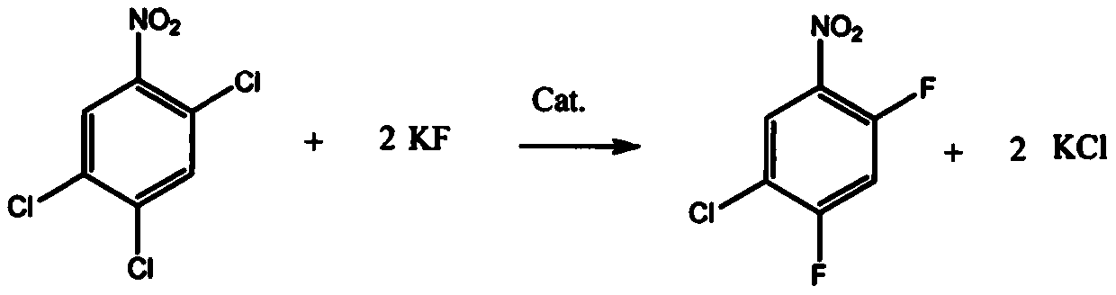 Method for synthesizing 6-amino-7-fluorine-2H-1, 4-benzoxazine-3-(4H)-ketone