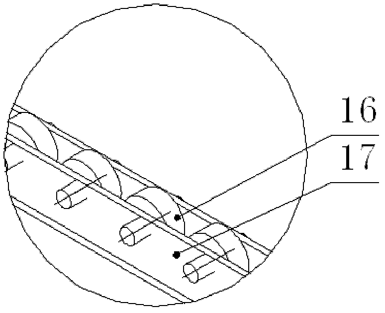 Swing blanking die for uncoiling and blanking line