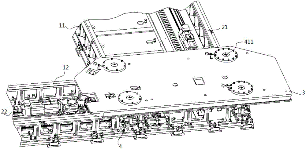 Switching system of sliding rail