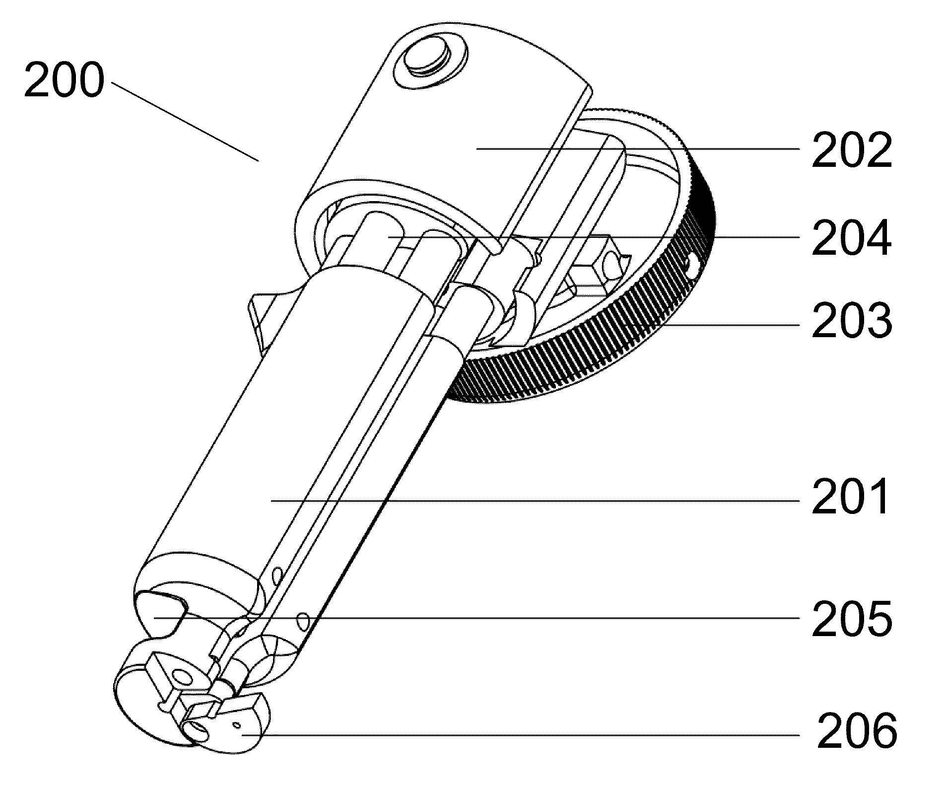 Surgical Instrument and Method for Tensioning and Securing a Flexible Suture