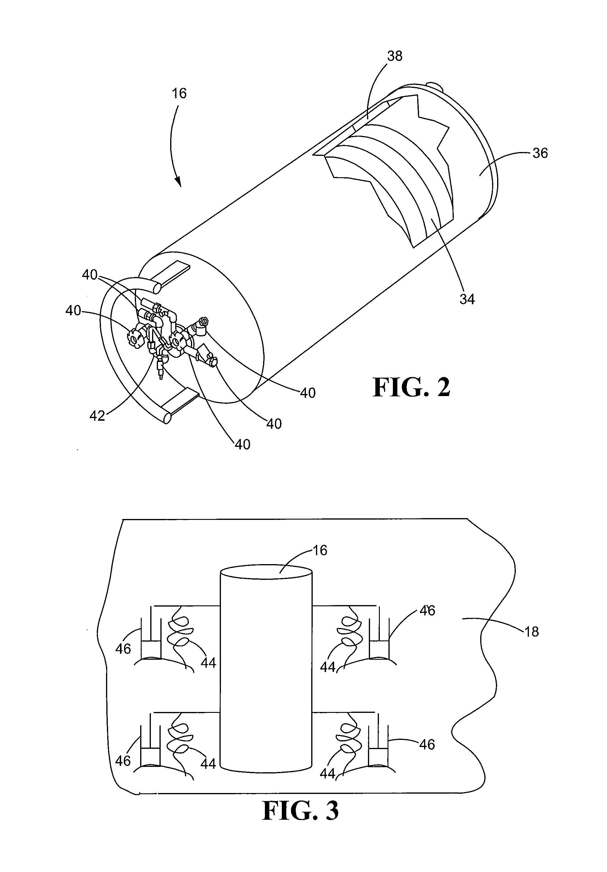 Liquid Natural Gas Storage Tank Mounting System